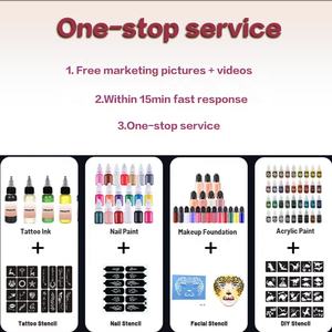 Kit d'aérographe professionnel pour Nail Art et décoration de gâteaux avec <span class=keywords><strong>compresseur</strong></span> pour les projets de pâtisserie en spray pour colorants alimentaires - Product Image 4