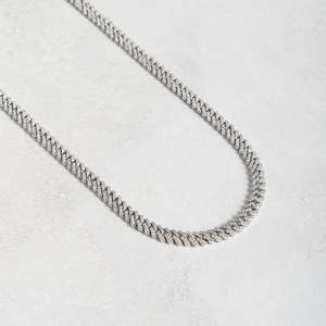 Collar de Cadena Cubana de 5mm, Chapado en Oro, Unisex, Cierre de Caja, Joyería de Moda, Regalo, Venta al por Mayor, Estilo Hip Hop de Lujo - Product Image 3