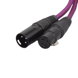 كابل إضاءة ذكر ونسائي من <span class=keywords><strong>3</strong></span> مراحل بمعالج إكس لير كابل إضاءة للإشارة خلاط إضاءة للميكروفون كابل مكبر للصوت DMX512 - Product Image 3