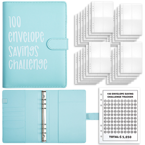 Venta caliente de alta calidad 100 días desafío A5 ahorro cuaderno planificador de presupuesto con múltiples colores - Product Image 2