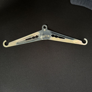 Cervical Traction Device <b>Bracket</b> Foldable Support Wings <b>Silver</b> Gray Cold Rolled Steel 30cm Manual Operation - Product Image 2