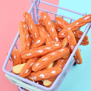 Accesorios de Resina: Pan Grande de Simulación, Comida de Juguete, Crema en Barra, Pegamento, Funda para Teléfono Móvil - Product Image 3