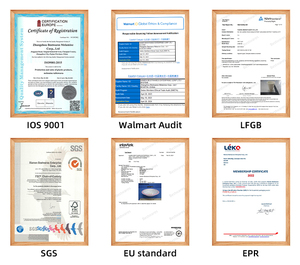 Bán Buôn Phong Cách Bắc Âu Tùy Chỉnh Đầy Màu Sắc Decal In Ấn Tấm Tròn Đặt Nhà Hàng Cấp Thực Phẩm Melamine Đồ Ăn Món Ăn - Product Image 4