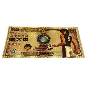 Banconota da Collezione in Yen Giapponesi Anime Captain <span class=keywords><strong>Tsubasa</strong></span> Placcata in Oro 24k - Product Image 5