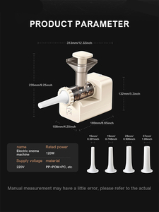 เครื่องทำไส้กรอกไฟฟ้า 220V รุ่นใหม่ อัตโนมัติเต็มรูปแบบ สำหรับร้านอาหาร ครัวเรือน และการใช้งานเชิงพาณิชย์ พร้อมคู่มือการใช้งาน - Product Image 6