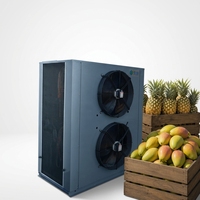 Warmtepomp fruitdroogmachine fruitdehydrator apparatuur voor commercieel gebruik