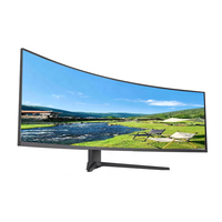 Monitor LED Curvo de 49 Pulgadas y 5K / Pantalla para Juegos / Monitores para PC de Excelente Calidad