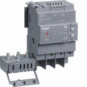 HBA125H Personalizzabile con blocco differenziale Hagers h3 x160 3P 125A Idn regolabile - Product Image 1