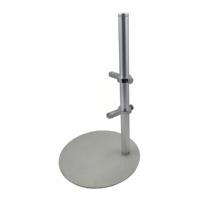 Support de saxophone double en acrylique réglable Eastern Music avec verrouillage double et base antidérapante en silicone détachable