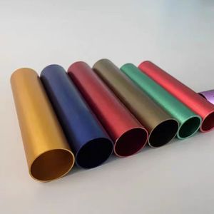 Tuyau anodisé de haute qualité 6061 6063 T6 noir rouge blanc bleu couleur <span class=keywords><strong>Tube</strong></span> en aluminium tuyau en alliage d'aluminium - Product Image 5