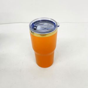 Vente en gros de gobelets isothermes de voyage en gros, plaqués or miroir à l'extérieur, gravés au laser sur mesure, 20 oz, gobelet doré - Product Image 5