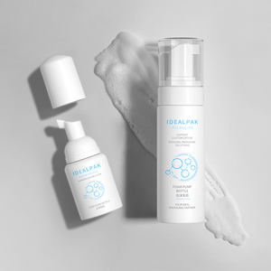 50ml 180ml 250ml PE Plastic <strong>Foam</strong> <strong>Pump</strong> Brush Bottle and 100ml <strong>Foam</strong> <strong>Pump</strong> Bottle for Facial Cleanser - Product Image 5