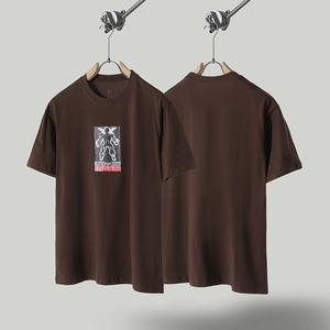 T-<span class=keywords><strong>shirt</strong></span> à manches courtes Travis M&Co. T-<span class=keywords><strong>shirt</strong></span> en coton délavé Little Yellow Duck Cactus Lightning Rap Tour TS Co-branded Couple Hip-hop <span class=keywords><strong>Scott</strong></span> - Product Image 6