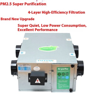 Ventilador Comercial Todo en Uno PM2.5, Sistema de Ventilación Silencioso para el Hogar, Suministro de Aire Fresco, Sistema de Extracción, Purifica el Aire para Uso Doméstico, de Pie - Product Image 5