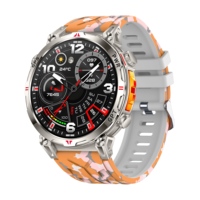 Montre connectée sportive robuste AMOLED 1,56 pouces, GPS, haute résolution, affichage permanent, étanche 3ATM, appel magnétique, Android, réveil