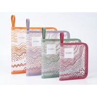 Carpeta de Archivo con Cierre de Cremallera A5 PP, Carpeta de Documentos con Logotipo Personalizado, Bolsa de Almacenamiento Impermeable, Venta al por Mayor de Fábrica