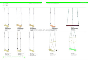 Face to Face <strong>Wooden</strong> <strong>Swing</strong> <strong>Seat</strong> for Playground - Product Image 5