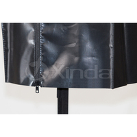 Housse de palan à câble métallique à fermeture éclair du fabricant OEM Housse de protection pour palan à chaîne en bâche robuste