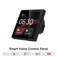 4 pouces Linux Alexa AI écran tactile de contrôle zigbee OEM smart APP panneau de contrôle central de la maison intelligente TUYA