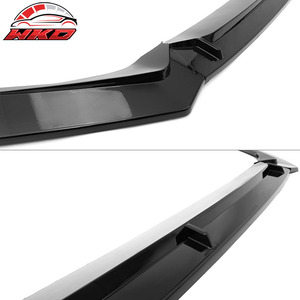 เหมาะสำหรับ Honda Civic 25-26 IKON V2 สไตล์สปอยเลอร์กันชนหน้าสีดำเงา อะไหล่รถยนต์ อุปกรณ์ตกแต่งรถยนต์ - Product Image 6