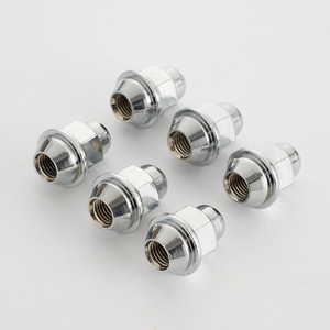 Tuercas <span class=keywords><strong>de</strong></span> Rueda Cromadas Hexagonales para Ford, 32mm, Lado Derecho, con Rosca M12 - Product Image 4