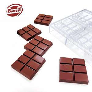 Grille chocolat moule en plastique <span class=keywords><strong>de</strong></span> qualité alimentaire <span class=keywords><strong>Polycarbonate</strong></span> facile à utiliser Rectangle sphère boule <span class=keywords><strong>plaque</strong></span> <span class=keywords><strong>grande</strong></span> petite boîte emballée forme <span class=keywords><strong>de</strong></span> barre - Product Image 5
