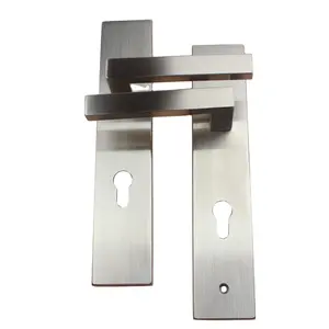 Moderno e minimalista in acciaio inox 304 pannello maniglia serratura