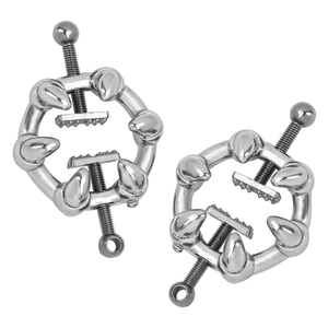 Metall Nippel klemme mit Metall kette Fetisch zu Brust Schamlippen <span class=keywords><strong>Clip</strong></span> Stimulation Massage gerät BDSM Bondage <span class=keywords><strong>Sex</strong></span> Produkte für Frauen Männer - Product Image 3