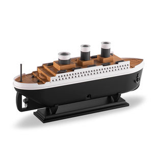 Nave a vapore in plastica intelligente per aromaterapia barca anello di fumo ad ultrasuoni Aroma diffusore nebbia umidificatore d'aria per la casa - Product Image 6