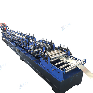 Xjj Fabrikpreis Stahlrahmen-Profilbiegemaschine Hersteller und Automatische Galvanisierte Metallprofil-Maschine für <span class=keywords><strong>C</strong></span>-<span class=keywords><strong>Z</strong></span>-Profilträger - Product Image 3