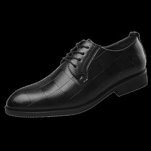 Luxurious Quality Italian-style Formal Wear Men's Leather <b>Shoes</b> Slip-On Oxford Handcrafted Embroidered Camouflage Pattern Autumn - Product Image 6