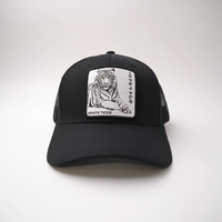 Casquette de baseball personnalisée en maille camouflage pour homme et femme, avec patch tissé de marque et broderie 3D, casquette de sport