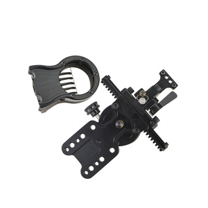 Visée de tir à l'arc Tommy <span class=keywords><strong>Hogg</strong></span> 6062 en aluminium, micro-réglage à broche unique, réglage double/triple axe, visée de tir à l'arc composée à fibre optique 0,019 pouces - Product Image 3