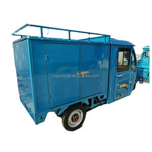 Tricycle électrique de haute qualité cabine fermée chargeur de vélo de cargaison benne <span class=keywords><strong>3</strong></span> roues Scooter électrique Tricycle moto camion électrique - Product Image 6