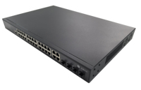 Commutateur PoE géré intelligent L2 Plus 24 ports Gigabit Ethernet 4xCombo SFP 802.3af/a Gigabit Ethernet AC PoE