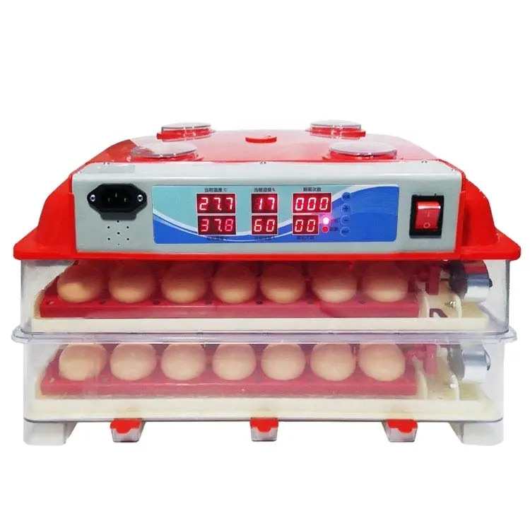 حاضن الدجاج للبيع حاضنة بيض الدواجن التلقائي بالكامل 110 حاضنة البيض