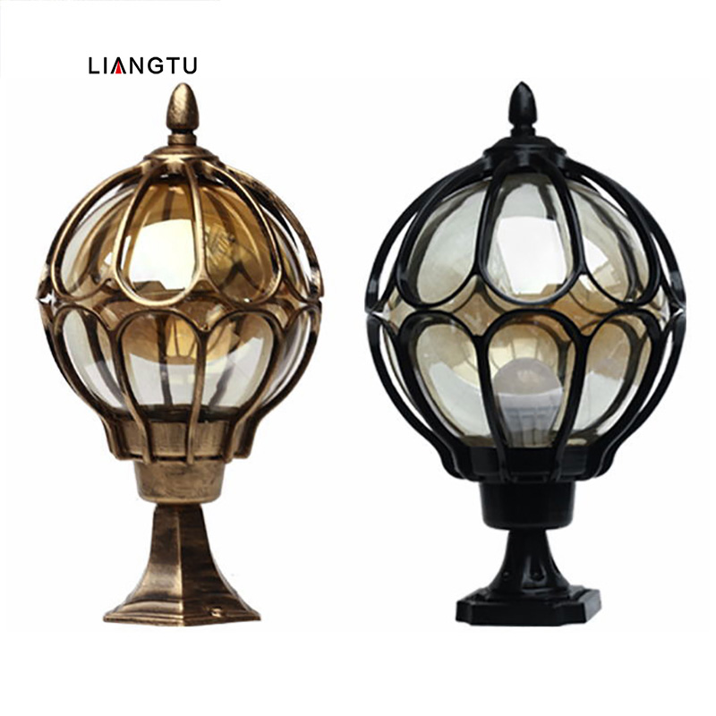 Наружные светильники, водонепроницаемые столбы для ворот, Светильники для садового забора