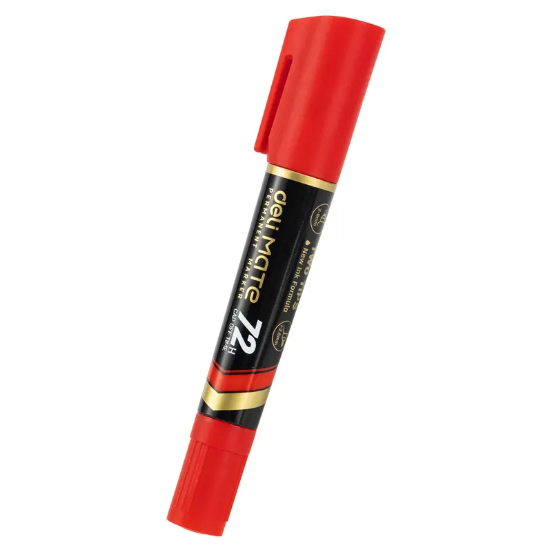 EU72-RD гастронома гладкая многоцелевая Перманентная маркировка ручка для обучения Канцтовары высокого качества