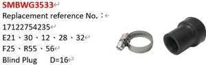 ปลั๊กรถยนต์17122754235 SMBWG3533อะไหล่รถยนต์สำหรับ BMW E21 E30 E12 E28 E32 R56 R55 F25 - Product Image 6
