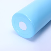 Bouteille d'eau isotherme en acier inoxydable de 20 oz avec bouchon sport, finition arc-en-ciel, bouteille vierge pour gravure laser