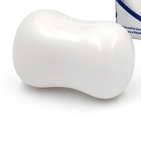 Jouet anti-stress en TPR blanc en forme de savon, jouet sensoriel ASMR écologique avec son claquant