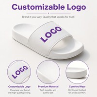 Chaussons de sport d'extérieur en PU antidérapant légers et de qualité supérieure avec logo personnalisé en EVA, vente en gros directe d'usine