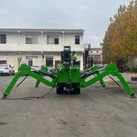 Grue araignée multifonctionnelle 3 T Mini grue hydraulique pliante de 3 tonnes pour le travail étroit Construction de grues araignées