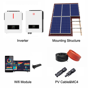 <span class=keywords><strong>Smart</strong></span> off Grid Precio barato Completo 3kw 5KW Hogar Pequeño sistema de energía <span class=keywords><strong>solar</strong></span> 3000W Sistema de energía <span class=keywords><strong>solar</strong></span> Camping - Product Image 2