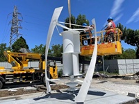 Système énergétique SMARAAD 3KW 5KW, générateur éolien, panneaux solaires, système hybride hors réseau/sur réseau avec stockage d'énergie