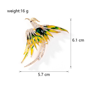 Broches Elegantes y Dulces con Diseño de Aves para Chicas, Broches Glamurosos para Mujeres, Accesorios Chic al por Mayor - Product Image 6