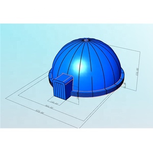 Dôme de planétarium gonflable portable, écran de projection de films à 360 degrés, <span class=keywords><strong>cinéma</strong></span> mobile pour l'éducation scientifique, musée - Product Image 2