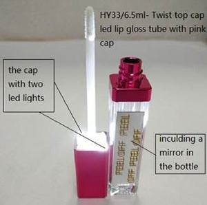 Brillo de labios con luz LED y espejo al por mayor - Product Image 5