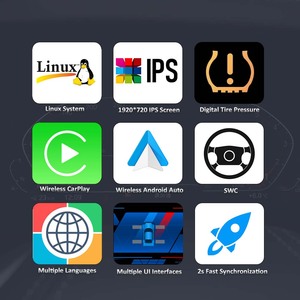 Không dây Carplay kỹ thuật số Bảng điều khiển cụm tự động Bảng điều khiển ảo tacho buồng lái cho BMW 4 Series F32 F33 F36 2013-2019 - Product Image 3