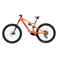 Vélo de montagne électrique à suspension intégrale en fibre de carbone, moteur central à couple élevé de 105 Nm, EMTB 12 vitesses, vélo de trail professionnel